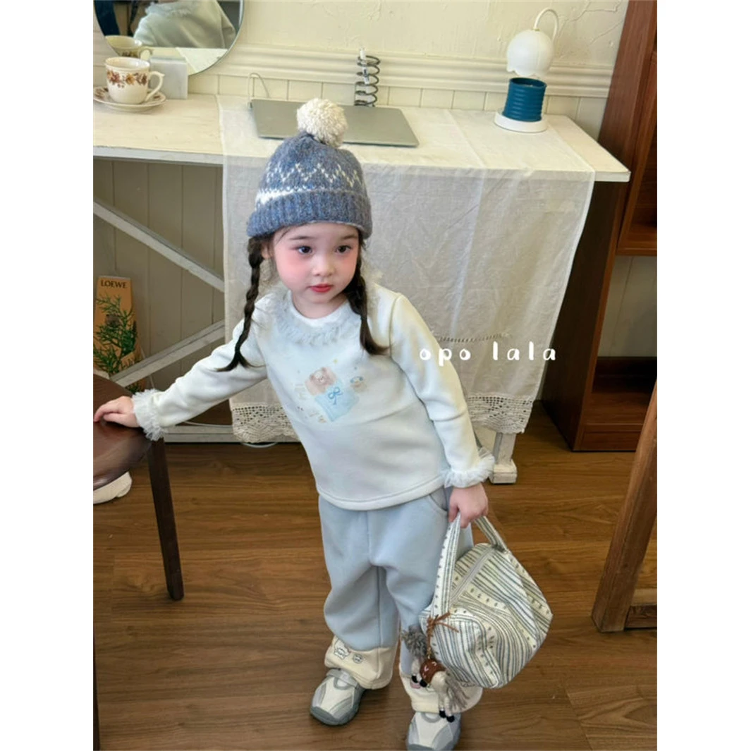 opolala·25冬~拼纱打底衫77122（童装汉服）
