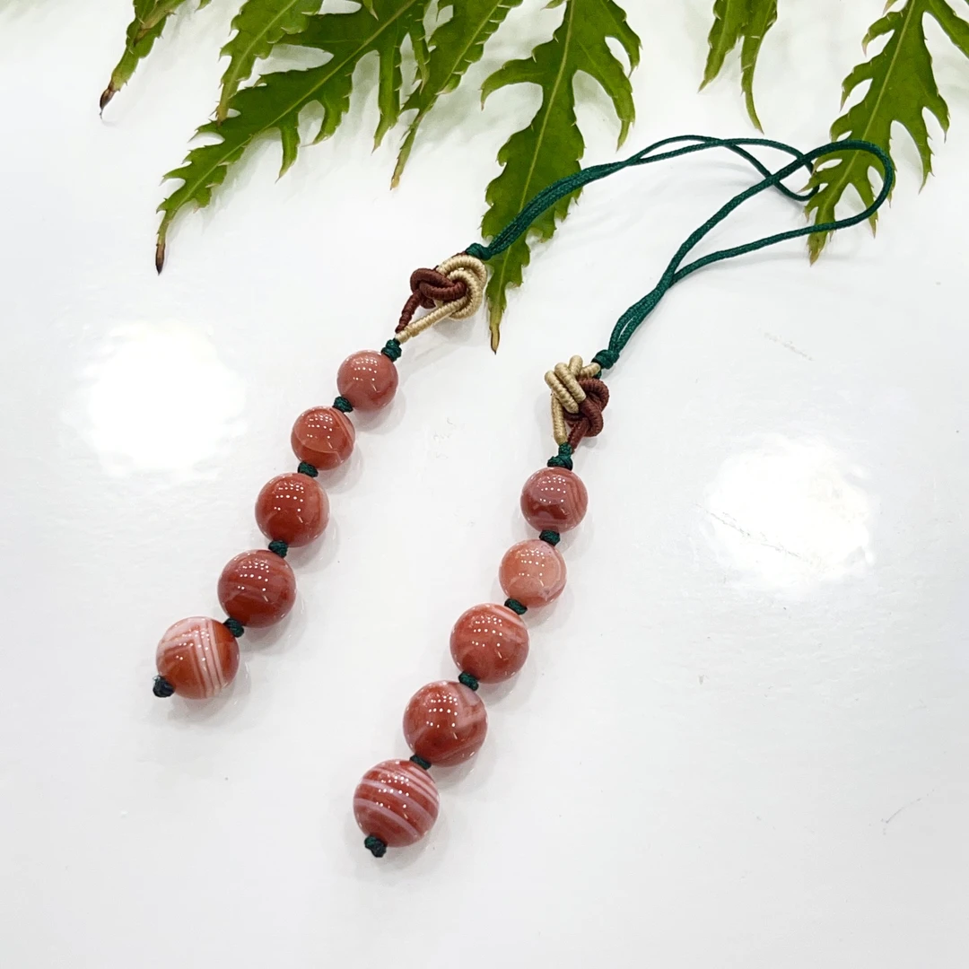 东娟珠宝HX3-16135南红满肉挂件五珠曼陀罗结宝塔款多样性发其一