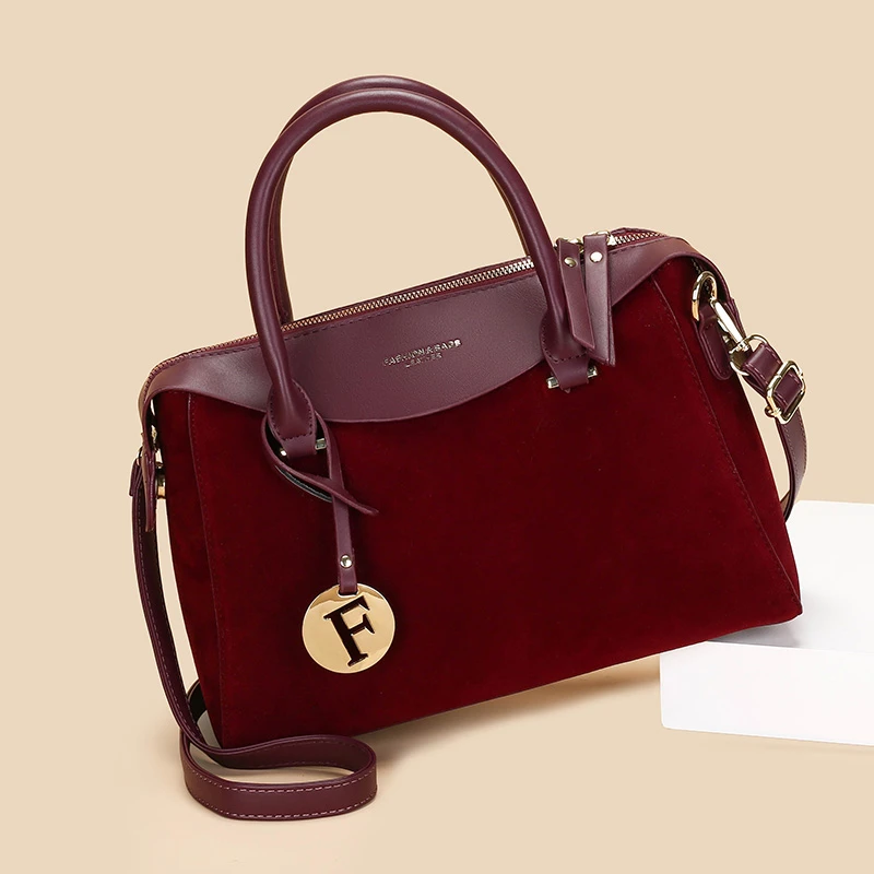 耐磨四季通用手提包红色妈妈包包新娘时尚气质百搭