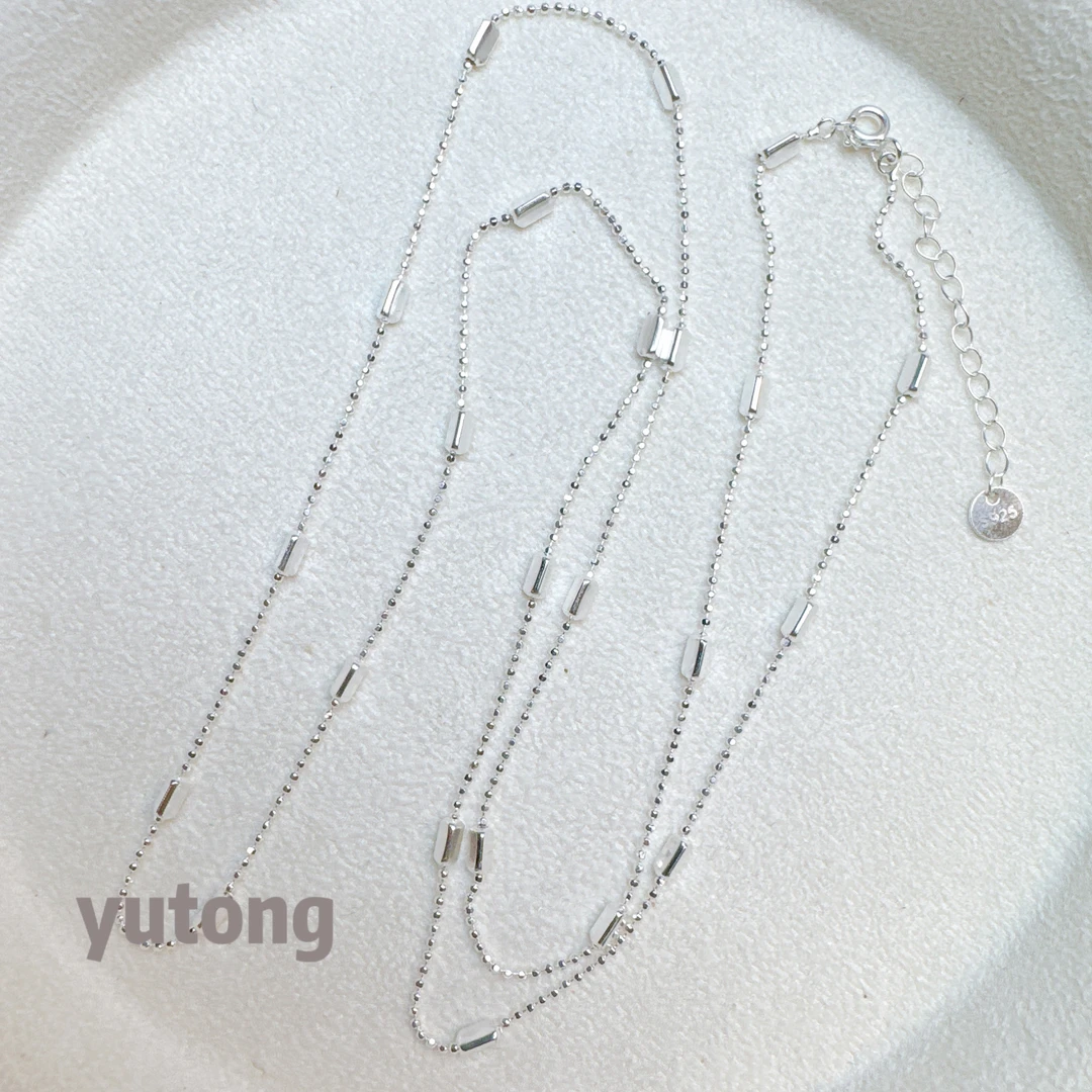 坠链均925银 【雨桐高奢饰品】设计款项链YT02367