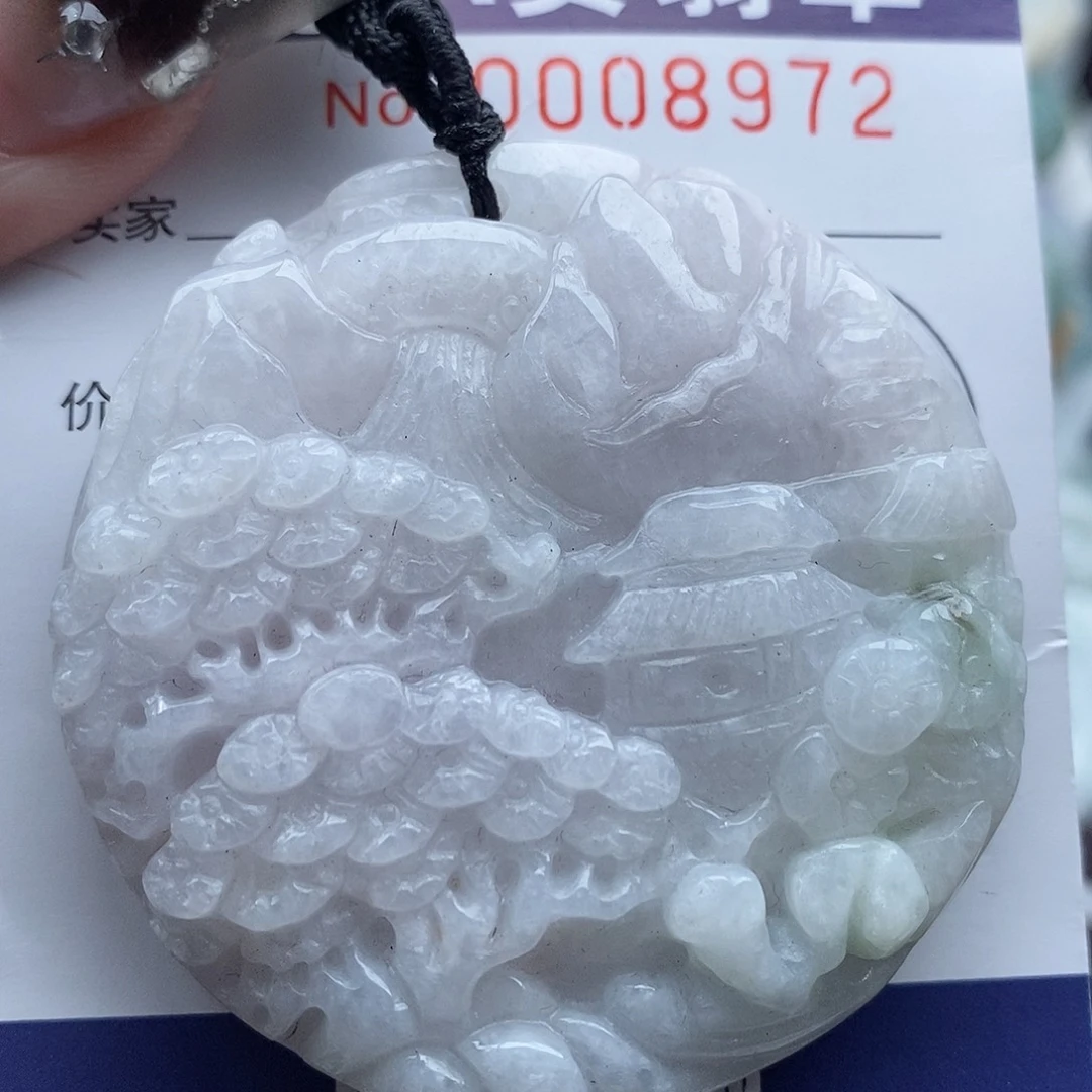 翡翠未镶嵌吊坠(不含链)°****鱼