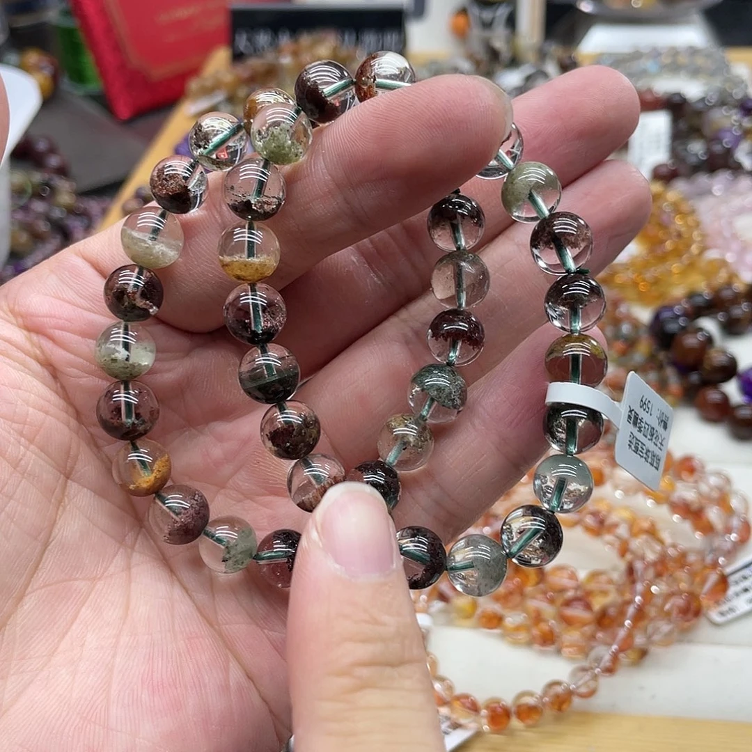 未镶嵌手链水晶多样性发货发一条