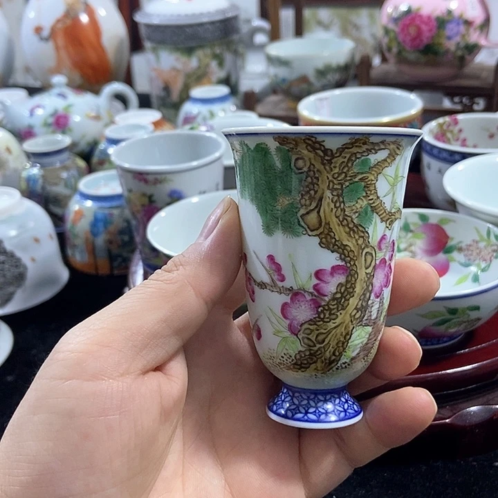 海**空景德镇陶瓷艺术主杯