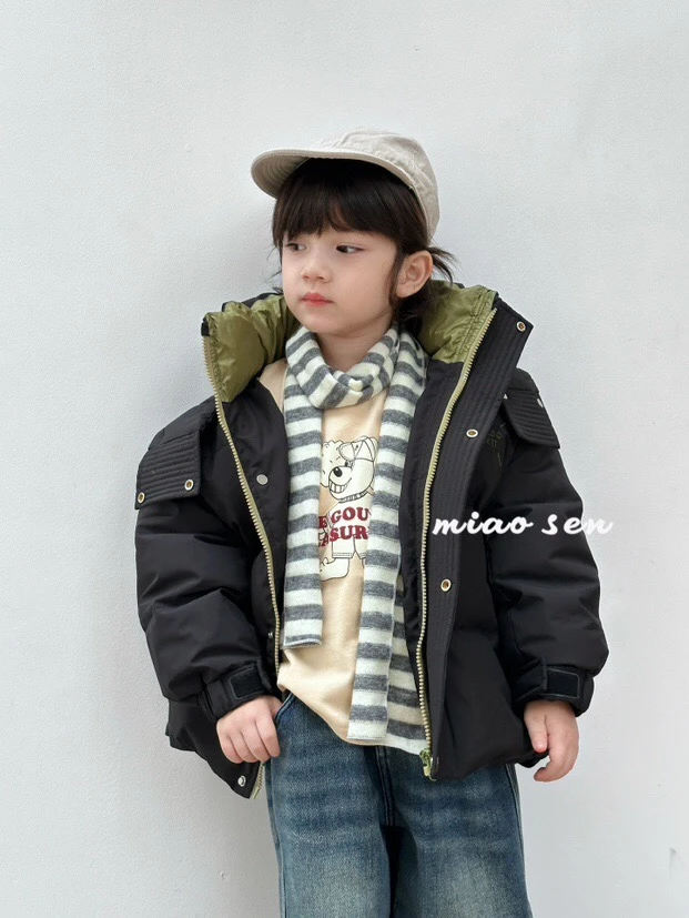 冬季儿童韩版时尚洋气羽绒服86101