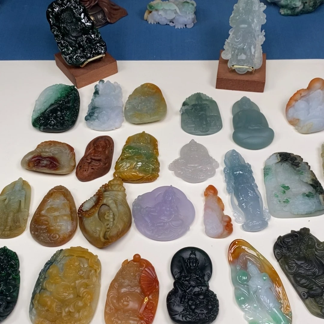 定制翡翠未镶嵌客服咨询链接勿拍