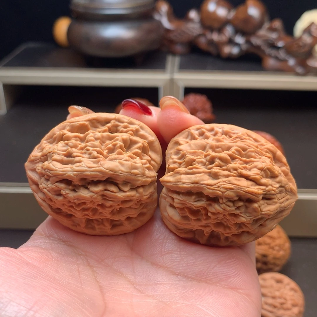 吊坠文玩核桃虎头王