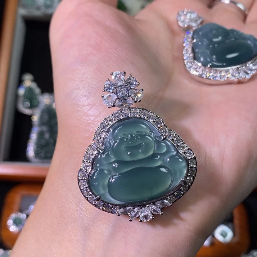 【闪购商品】翡翠颈饰未镶嵌l****念天然