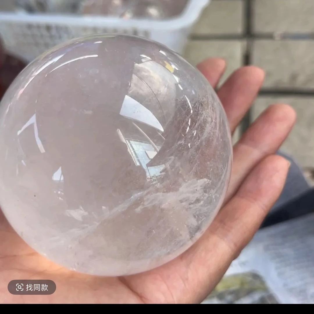 8-8.5公分天然水晶球比较适合居家办公