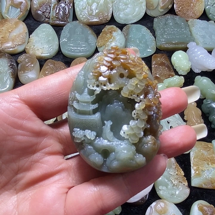 往****定制和田玉（子料）