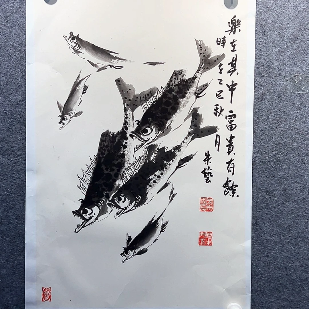国画纯手绘系列画心