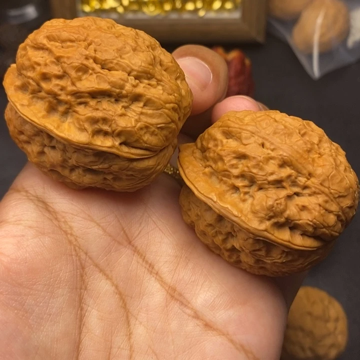 把件文玩核桃42尺金蟾王