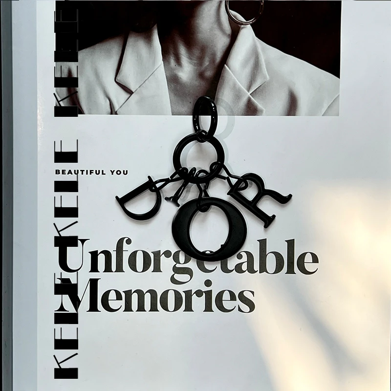 【KELE挂件-黑-DIO】手机壳金属挂件-钥匙扣-通用