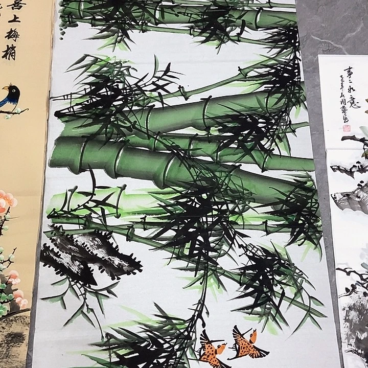 小周画廊的直播间