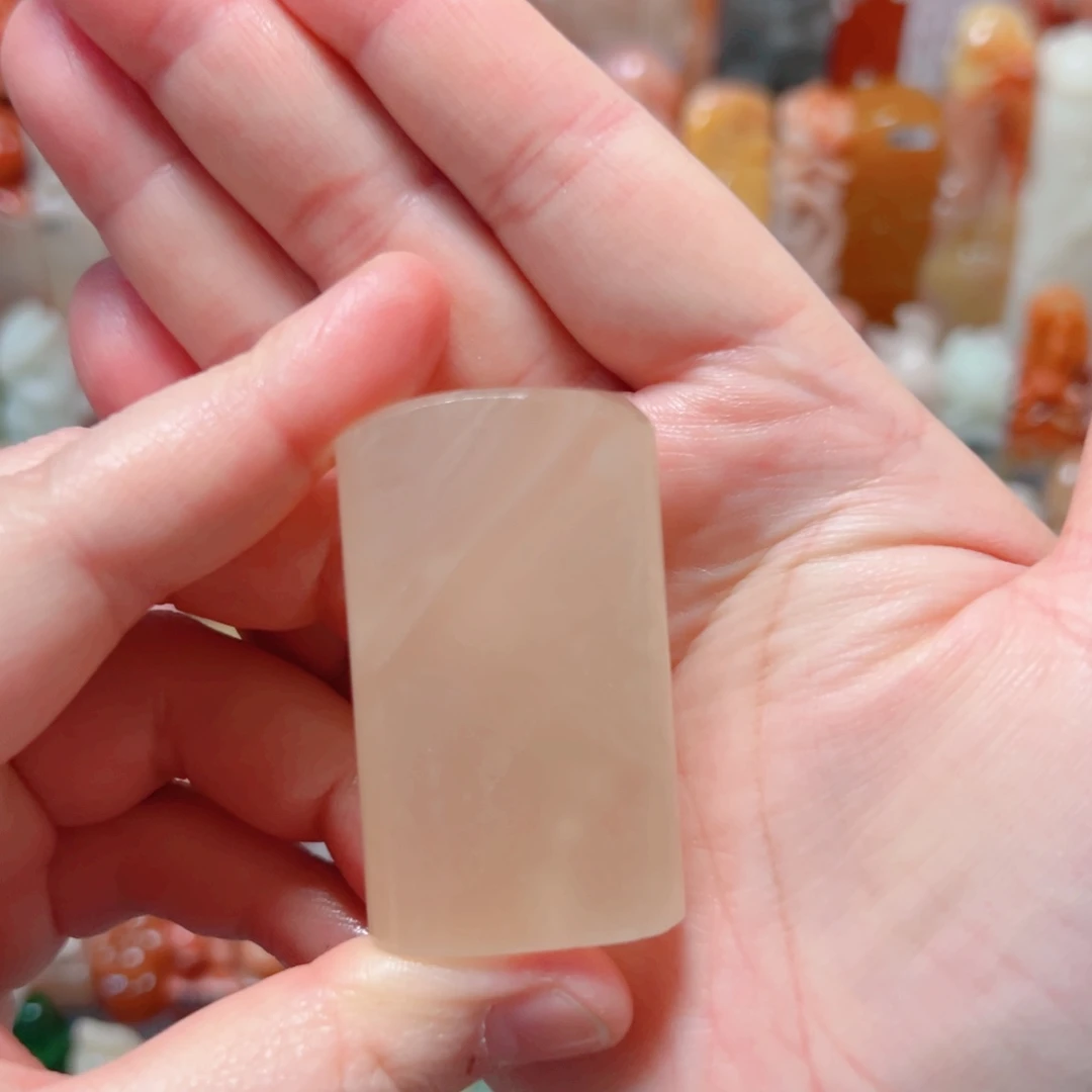 大糖手工篆刻器皿包手工刻字1.8x3.1厘米