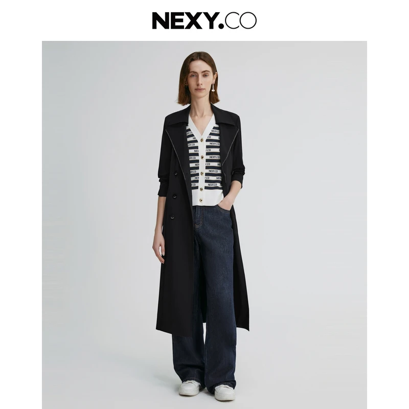 【羊羊专属】NEXY.CO/奈蔻职业女性|25新款风衣XJ00409W0