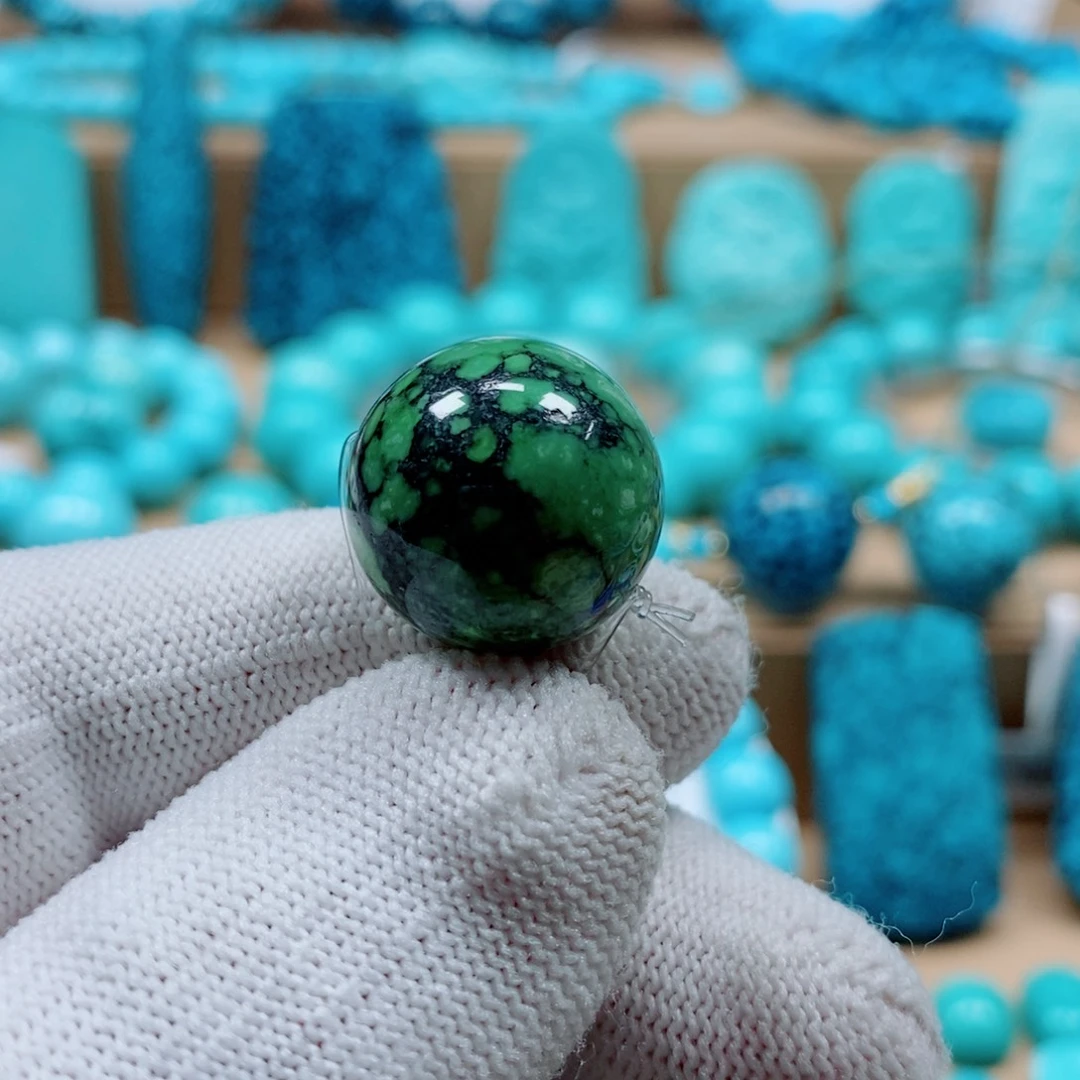 未镶嵌绿松石珠宝奇石