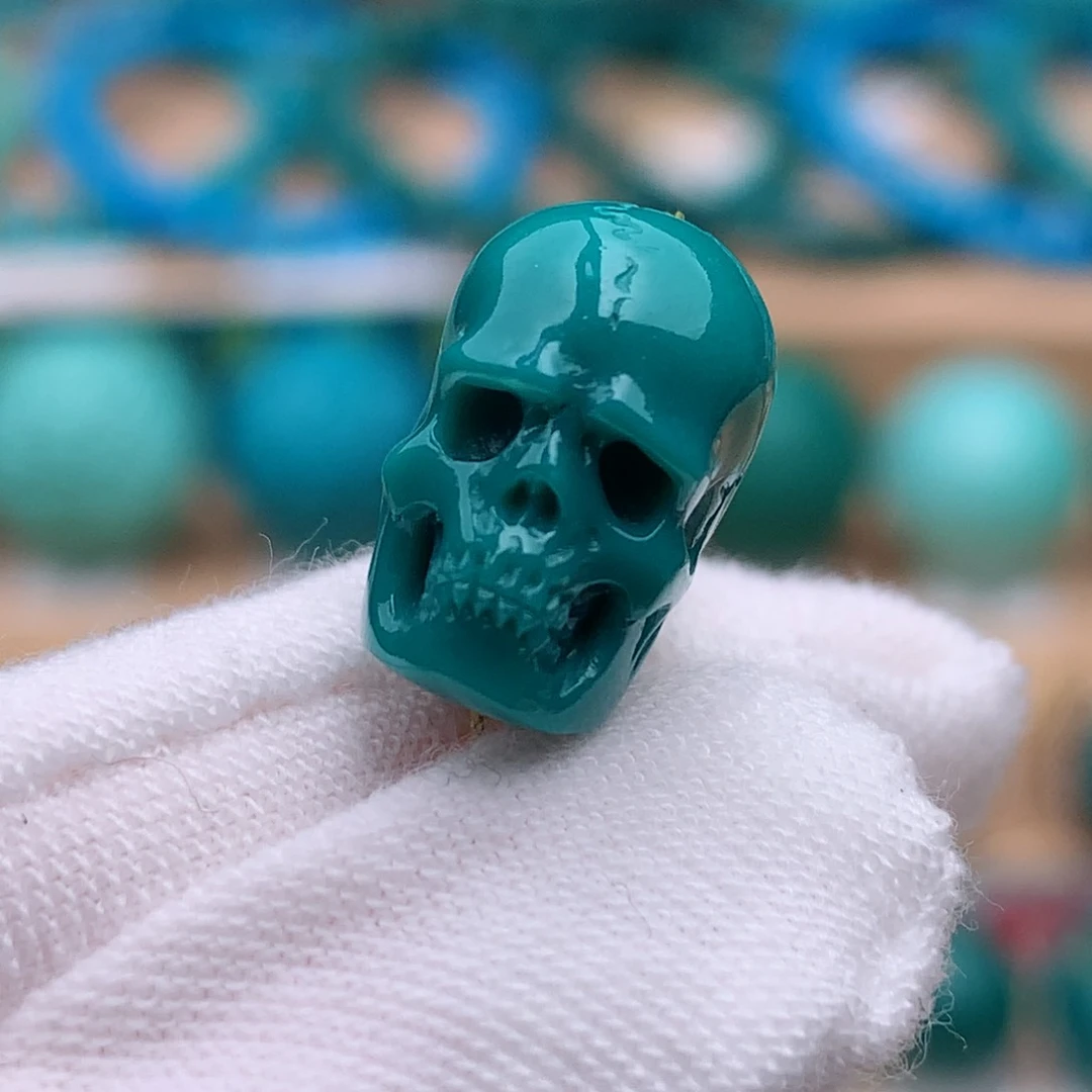 未镶嵌绿松石珠宝奇石