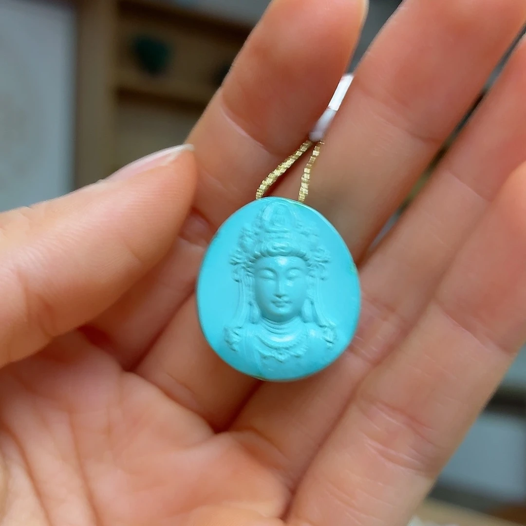未镶嵌绿松石珠宝奇石
