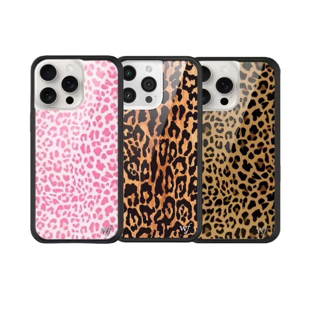 【超高WF】豹纹合集梦幻韩系明星同款苹果16手机壳15/14卡通创意