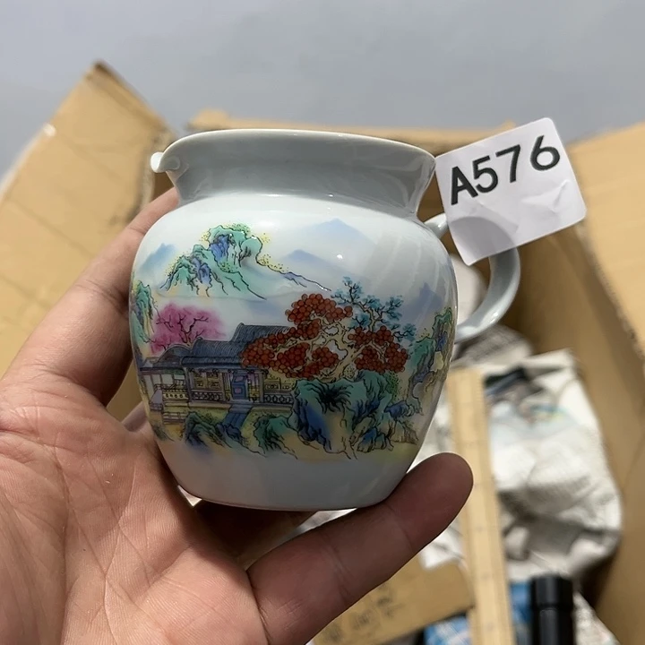 茶具默认微瑕瓷器、茶具、壶、摆件，介意勿拍