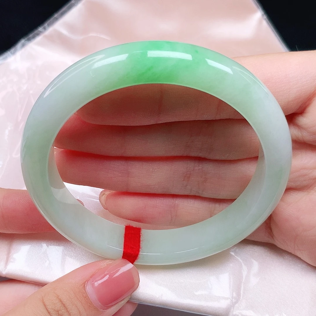 翡翠未镶嵌手镯60圈881437