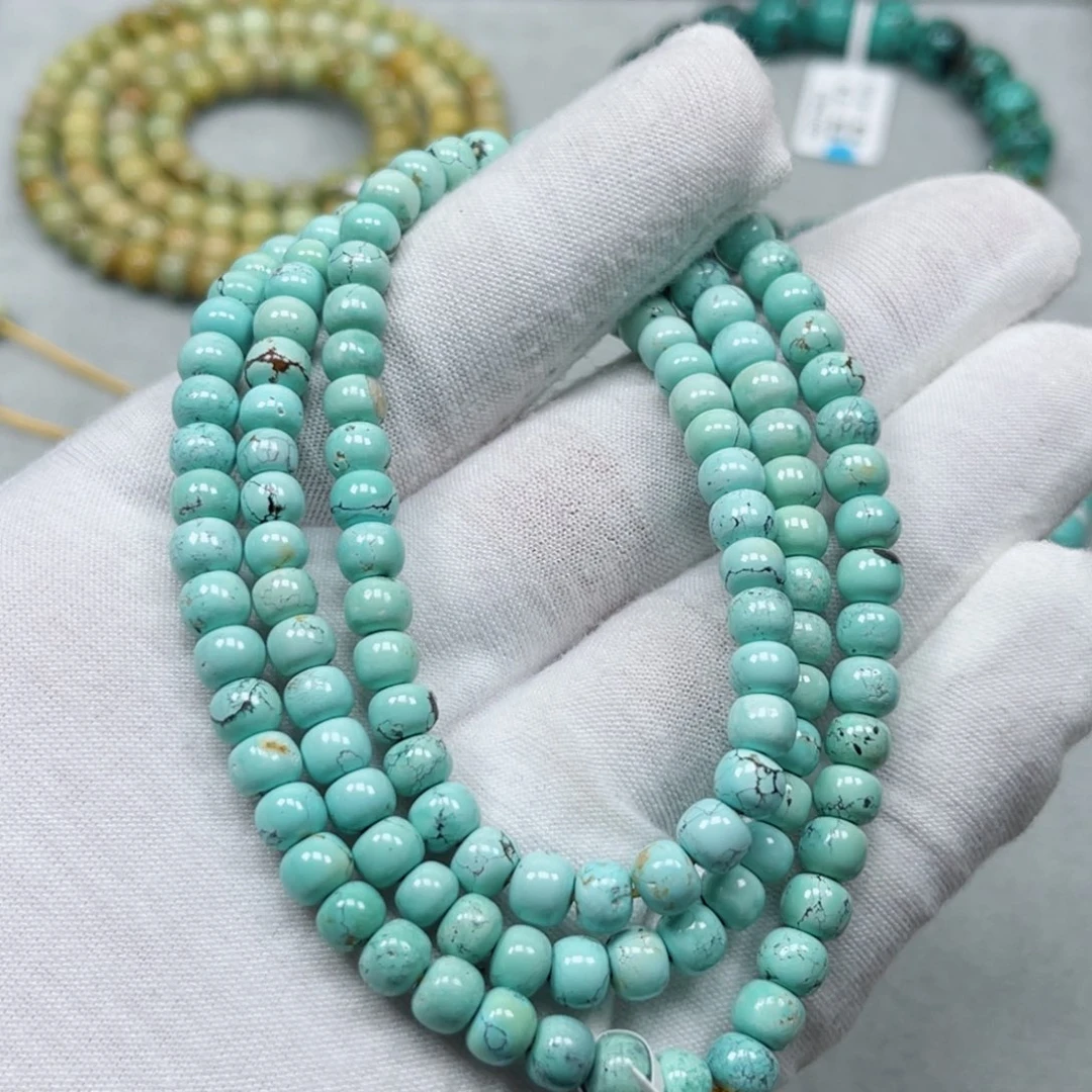 绿松石未镶嵌挂件