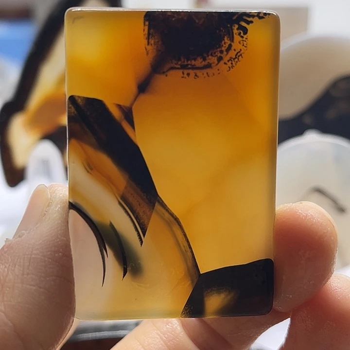 玛瑙/玉髓未镶嵌吊坠(不含链)