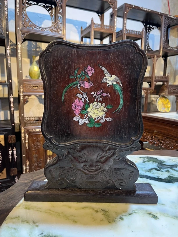 手工艺非遗 座屏 花鸟