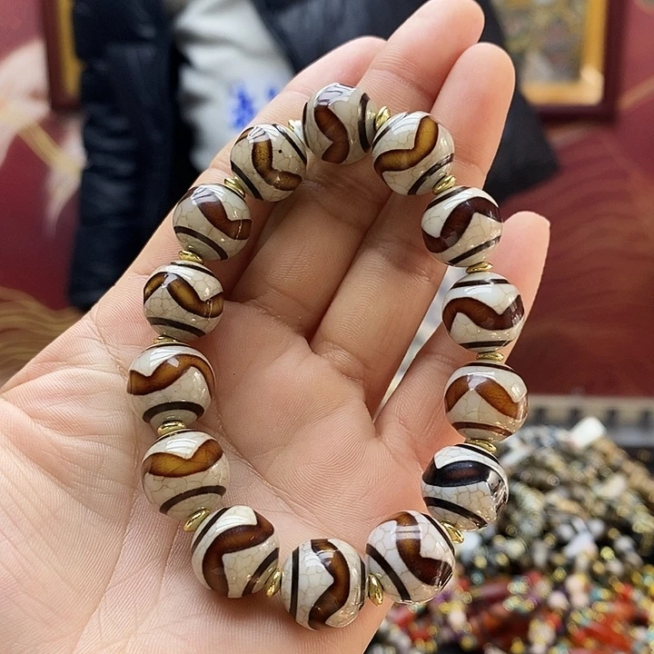 玛瑙/玉髓（覆膜）合金手链