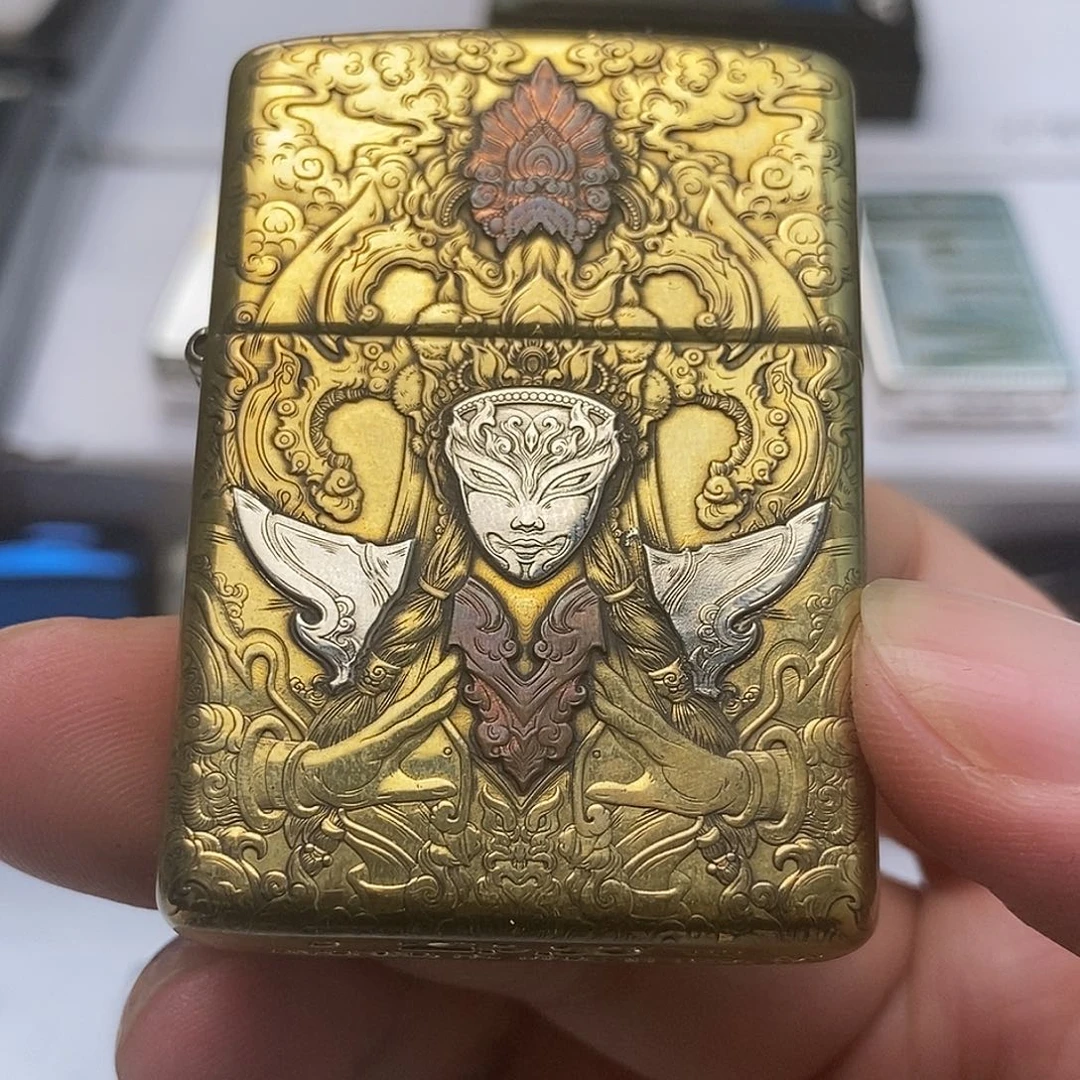 铜黄铜时刻经雕工艺