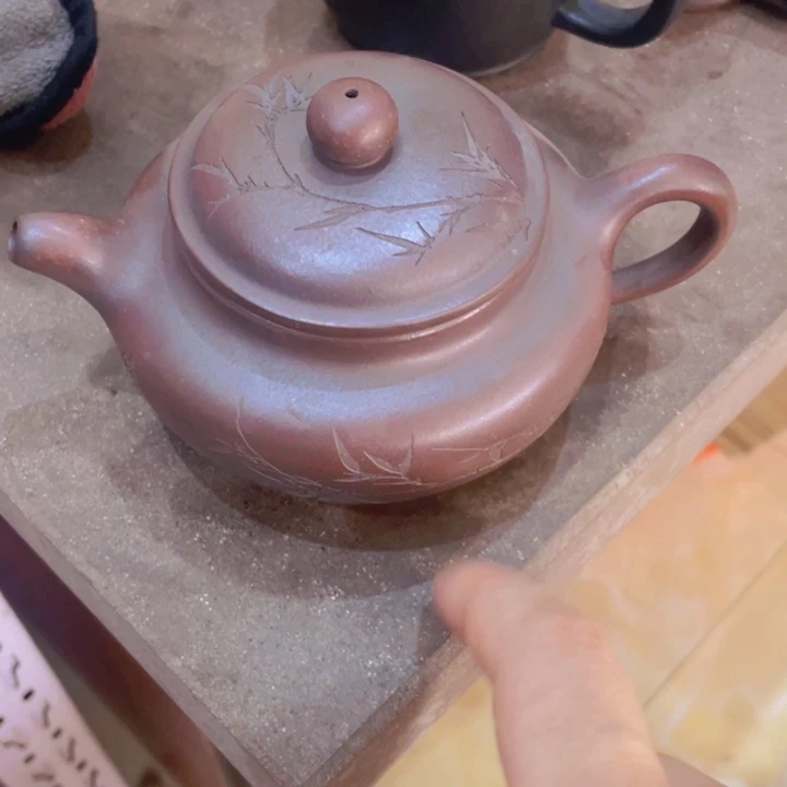 紫砂公道杯处理一把
