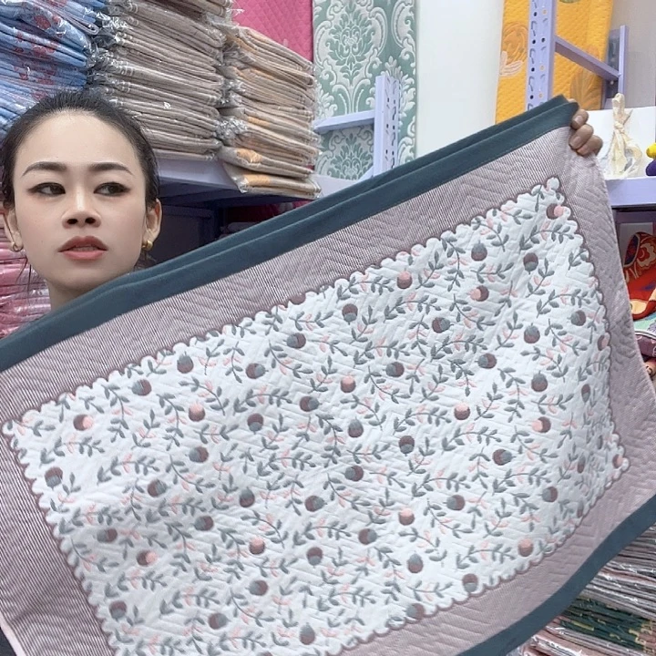 棉灰色小樱桃纯棉