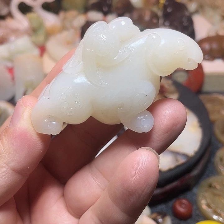 和田玉（糖玉）未镶嵌吊坠(不含链)