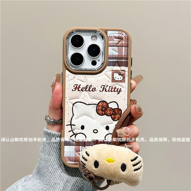 电镀镜框五星鼓包适用苹果17/iPhone/华为pura80手机壳新款防摔潮