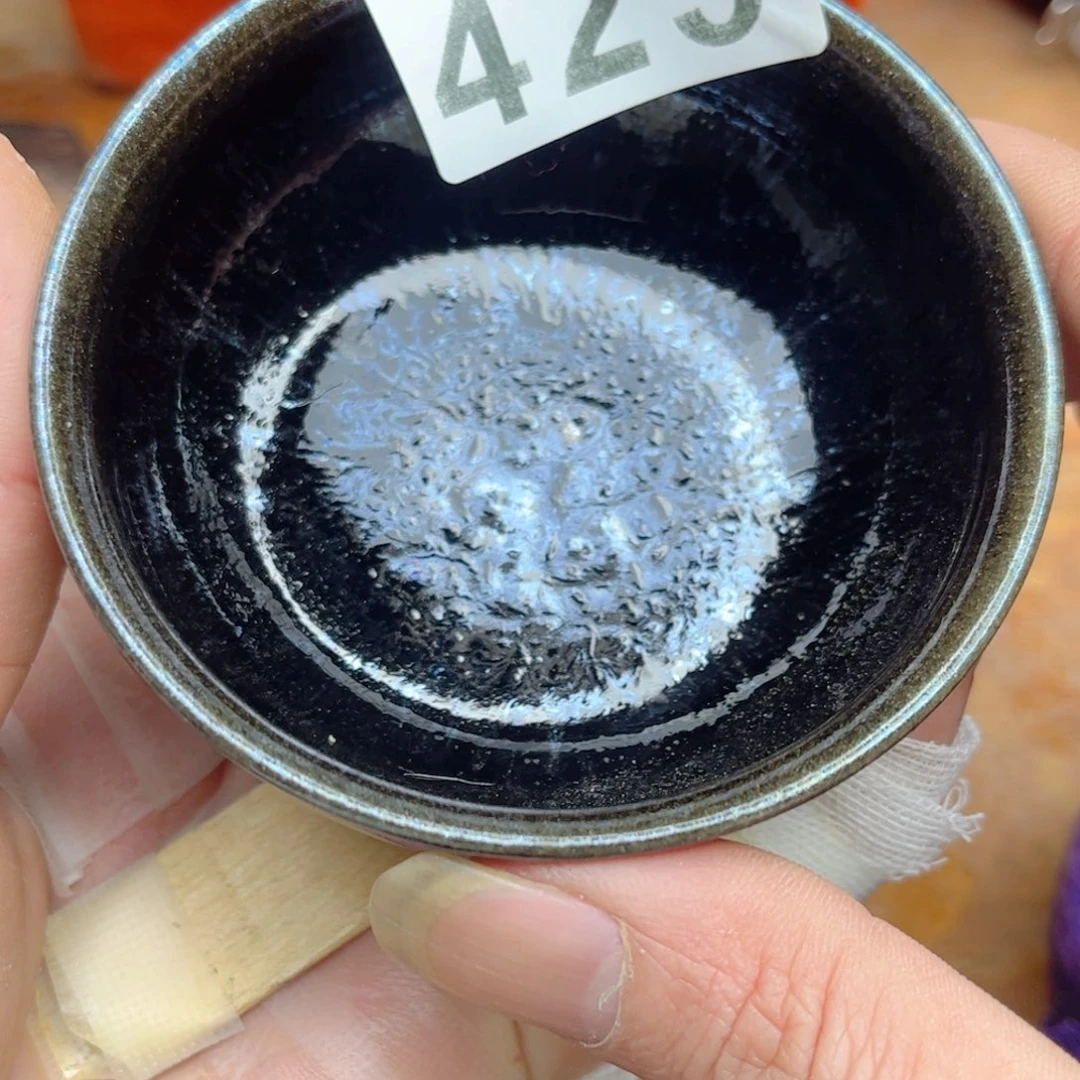 建盏柴烧茶盏建盏直播茶盏