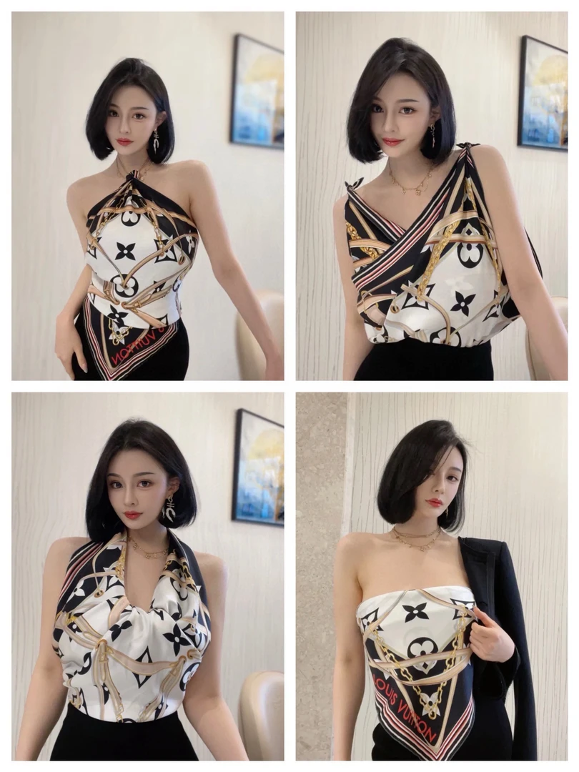 90*90斜纹真丝方巾高版本（代工厂余货）