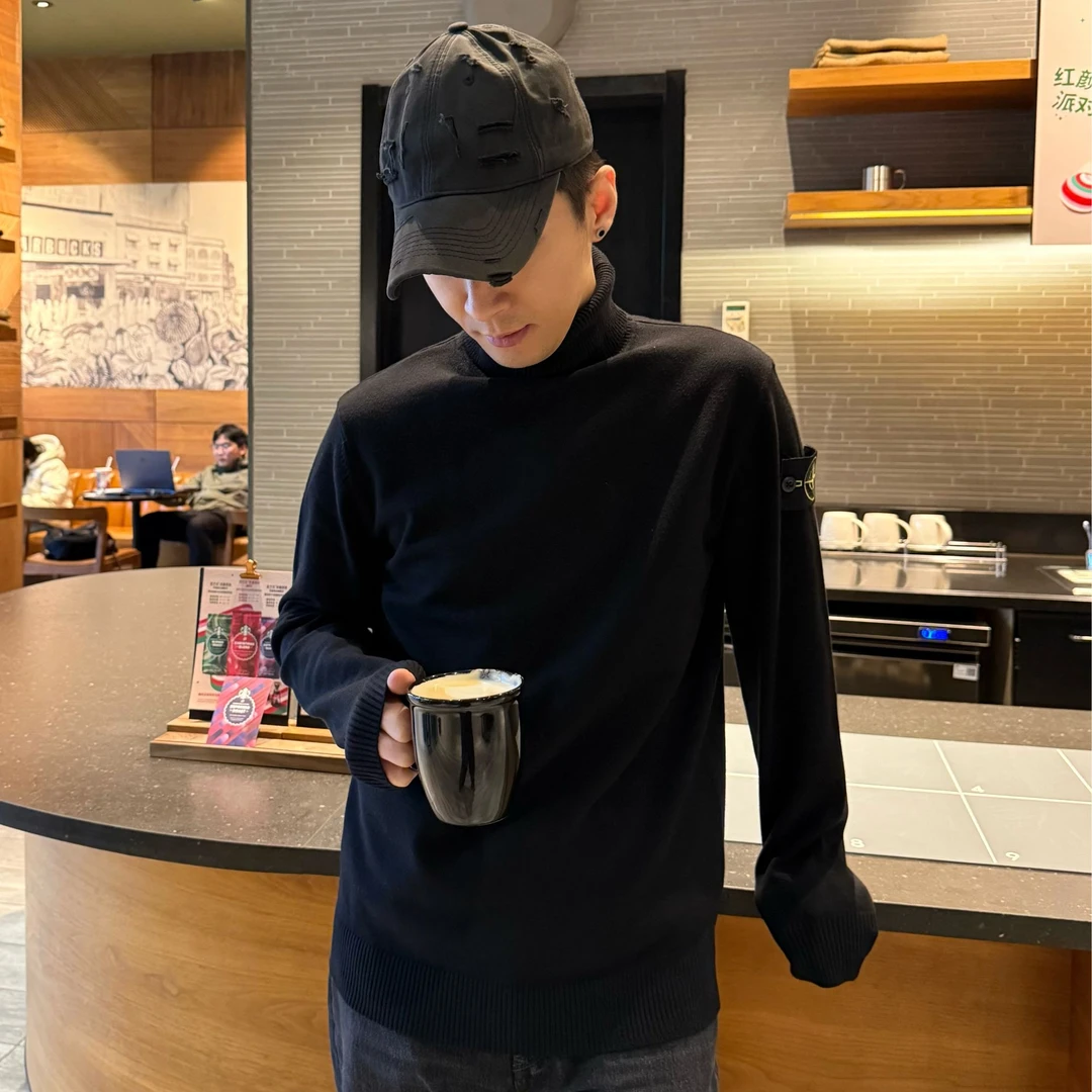 十字准星高龄套头毛衣，男女同款D28023