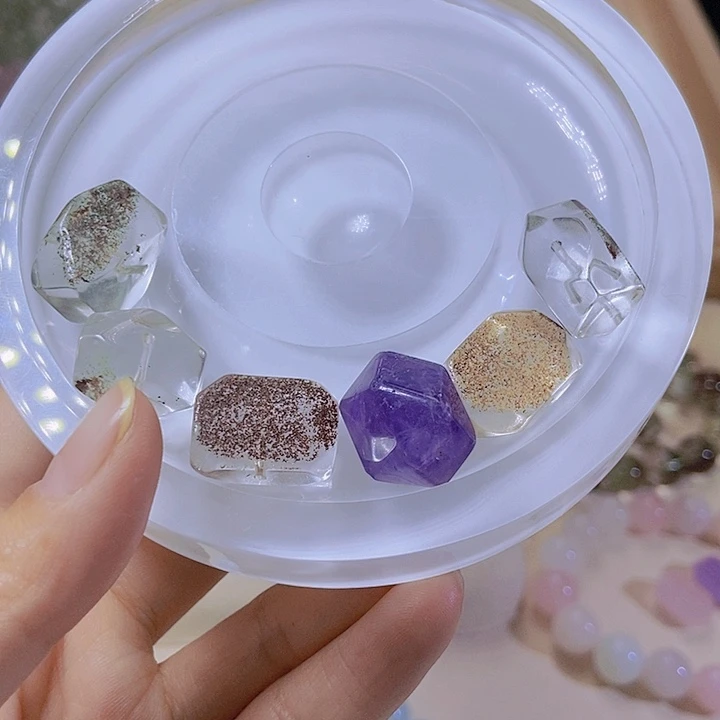 水晶珠宝半成品未镶嵌M*