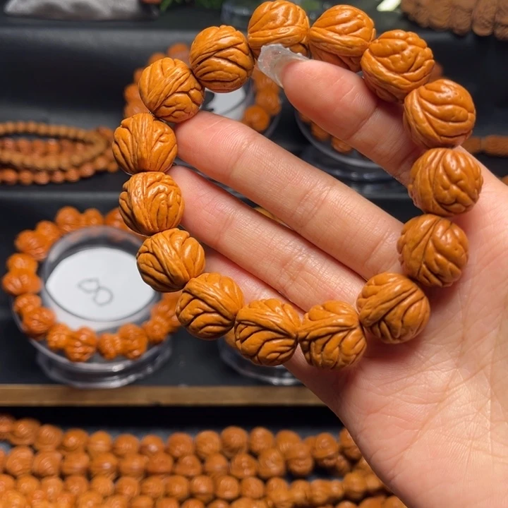 桃核手串赵*二桃核单圈