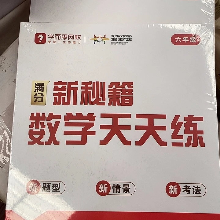 新秘籍数学天天练六年级