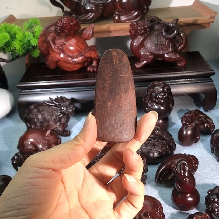 香榧木印度小叶紫檀吊坠