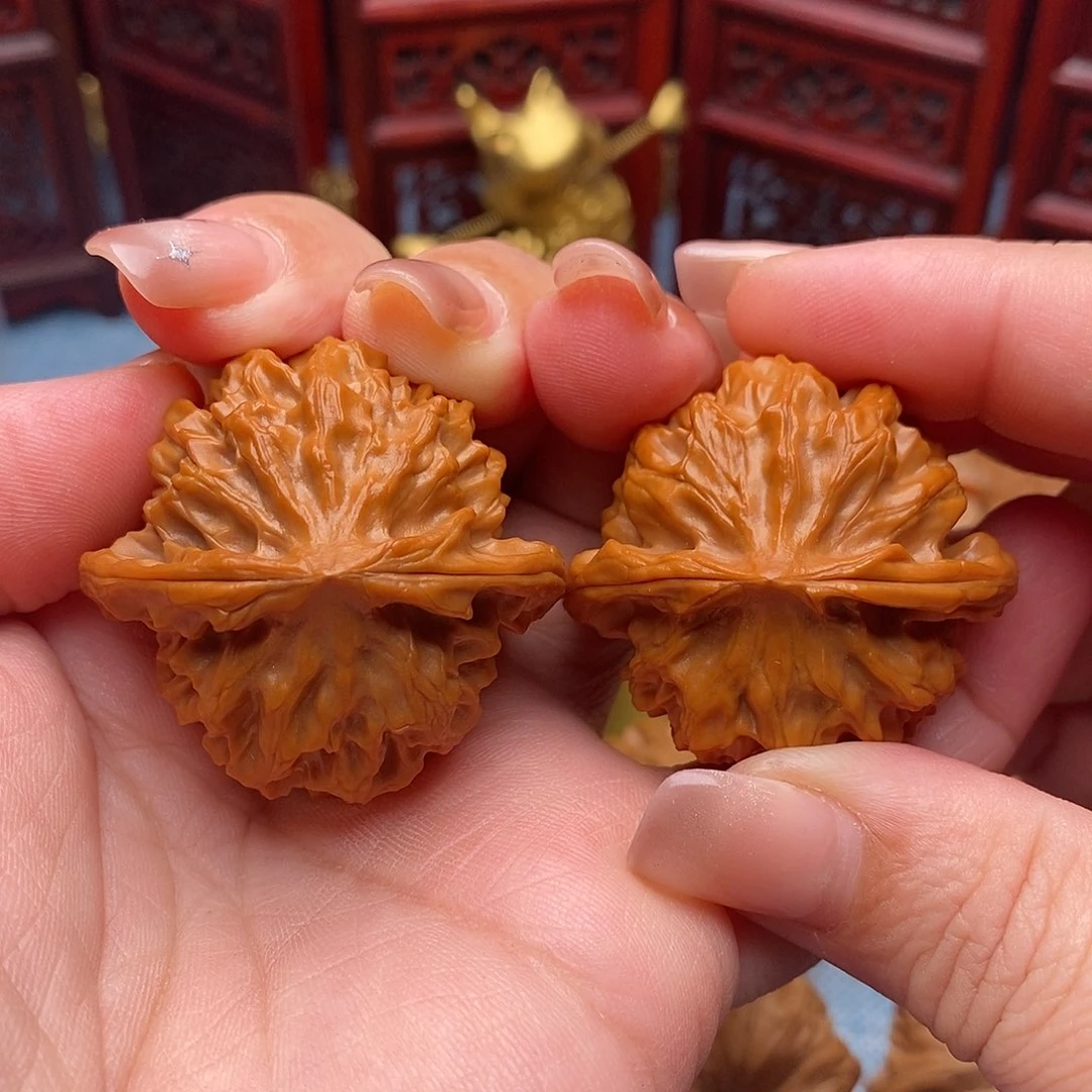 一***间文玩核桃把件39圈龙鳞