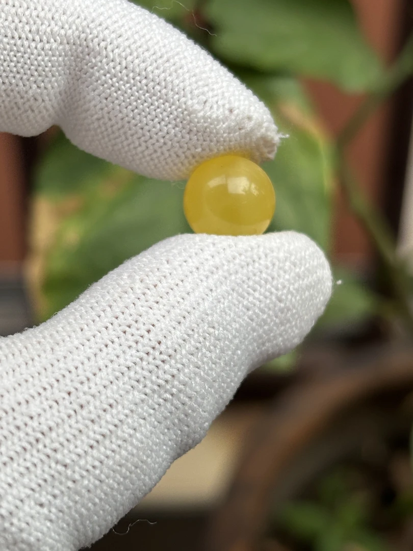 5281天然蜜蜡琥珀圆珠11.1mm