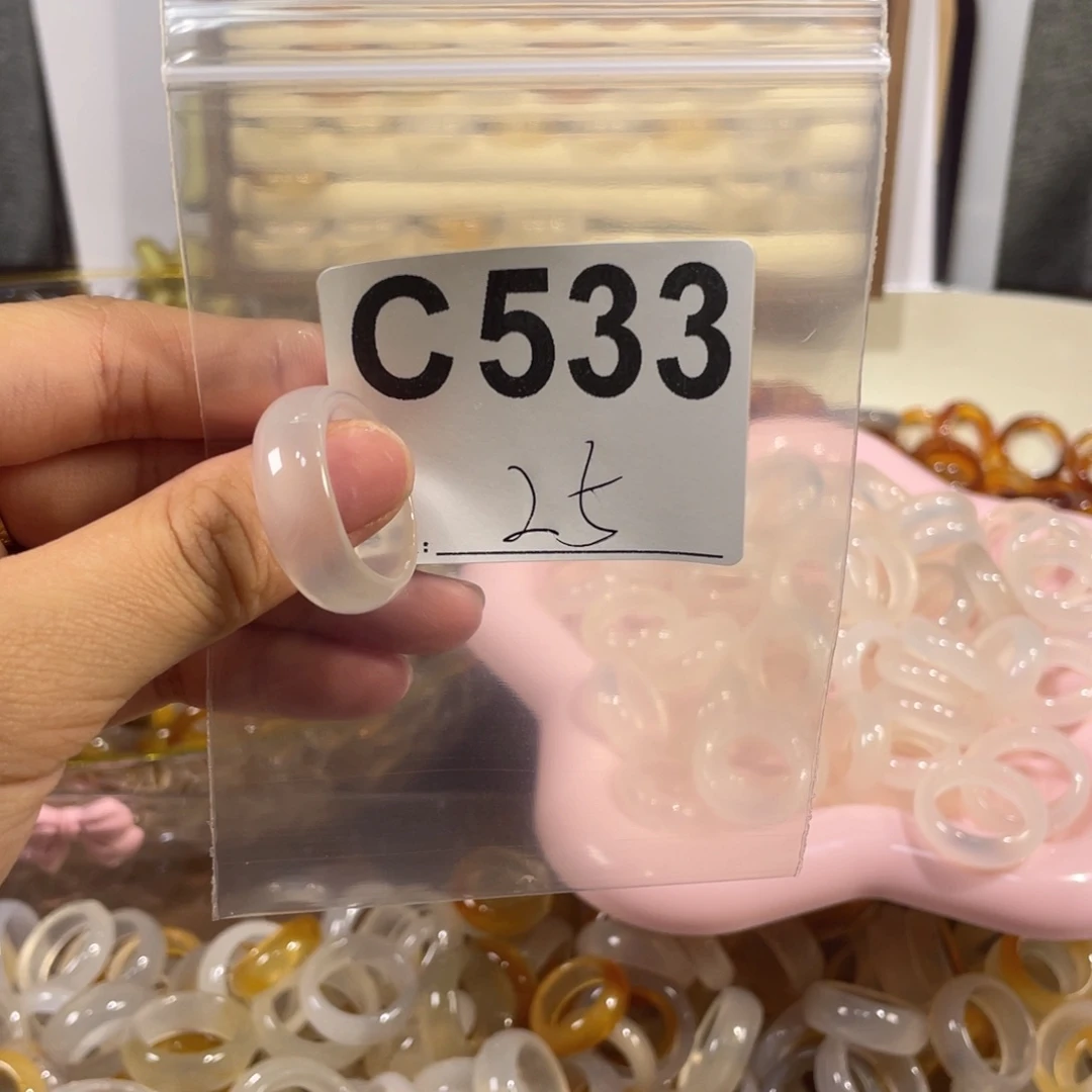 未镶嵌戒指玛瑙/玉髓533