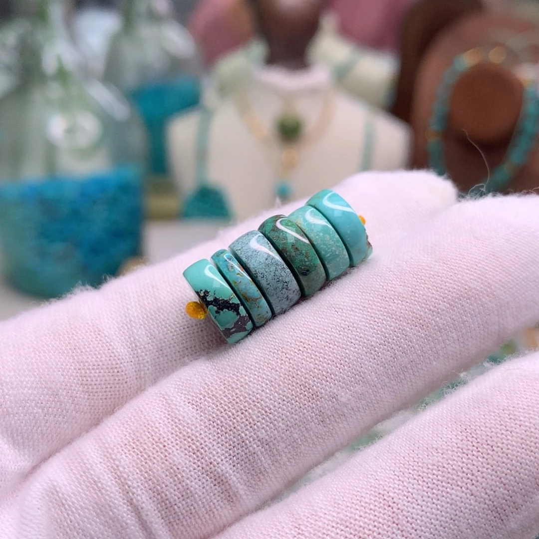 绿松石未镶嵌配饰