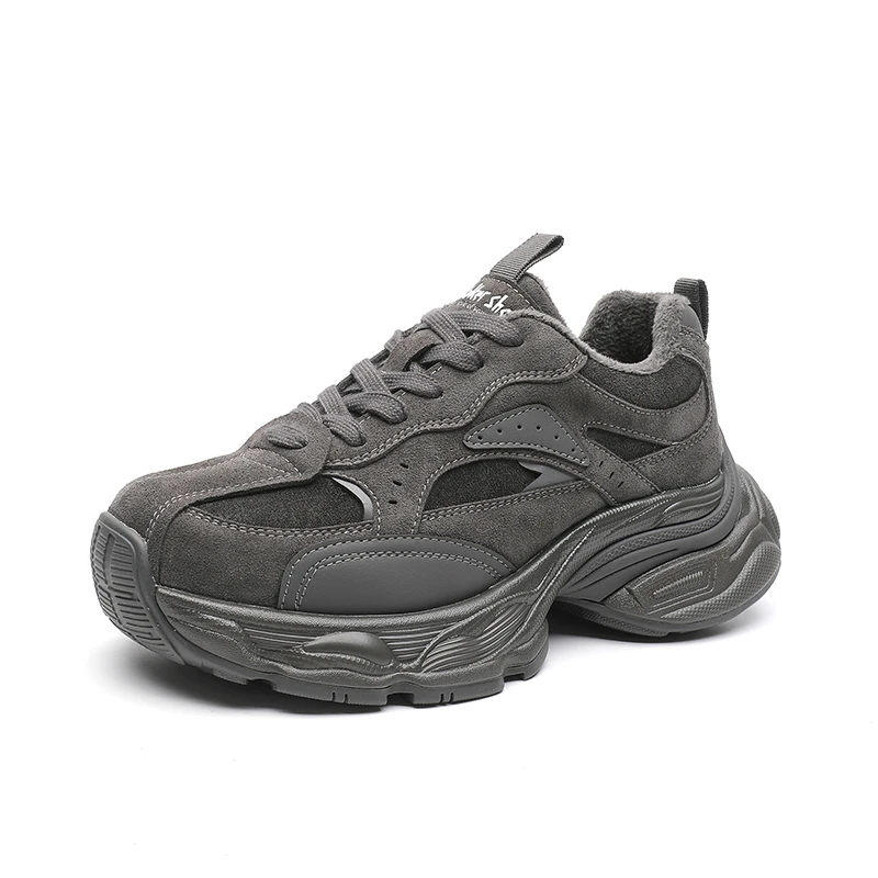 【运费补贴】老爹鞋女2025秋冬季新款厚底增高时尚休闲女鞋 015 X