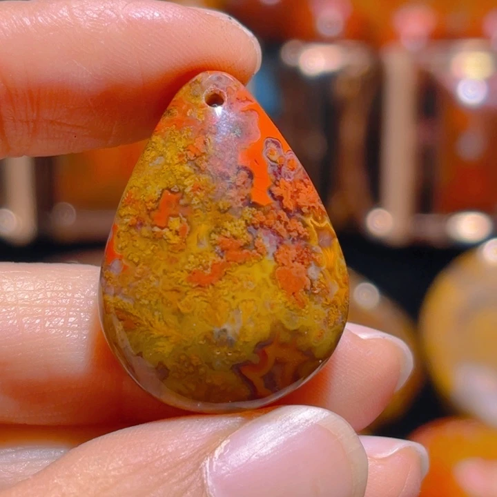 玛瑙/玉髓吊坠(不含链)未镶嵌