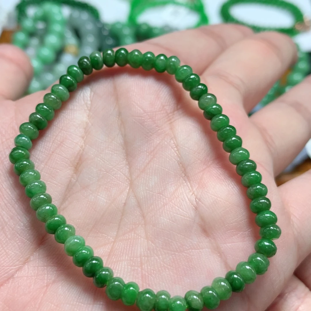 未镶嵌手链翡翠翡翠
