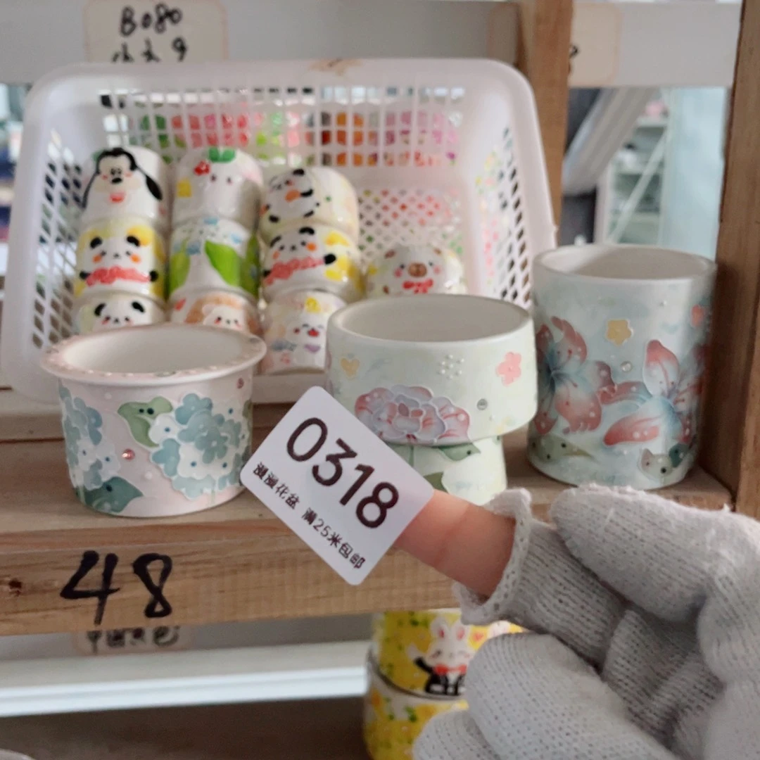 景德镇手工制作瑕疵0318静**作