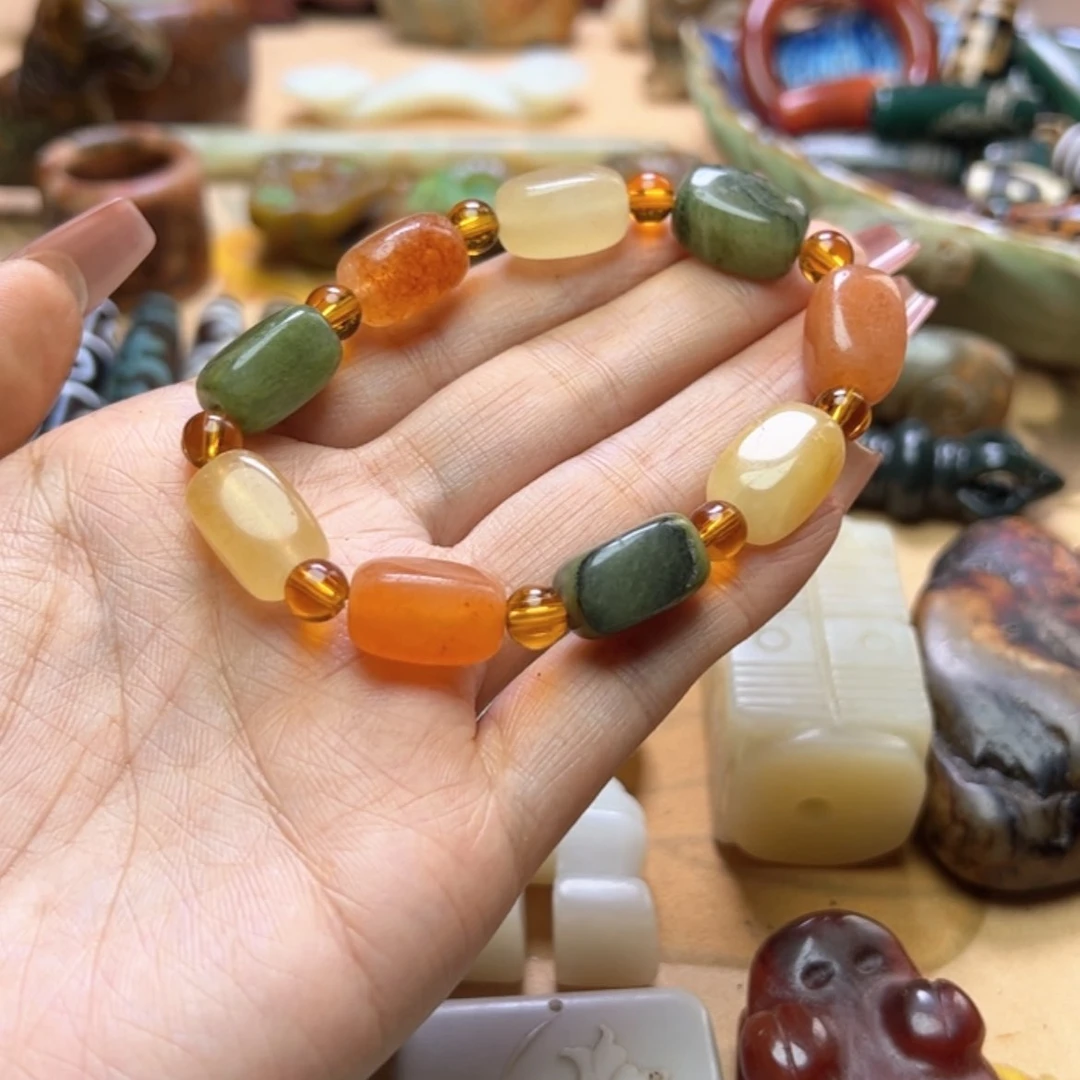 【闪购商品】蛇纹石玉颈饰未镶嵌